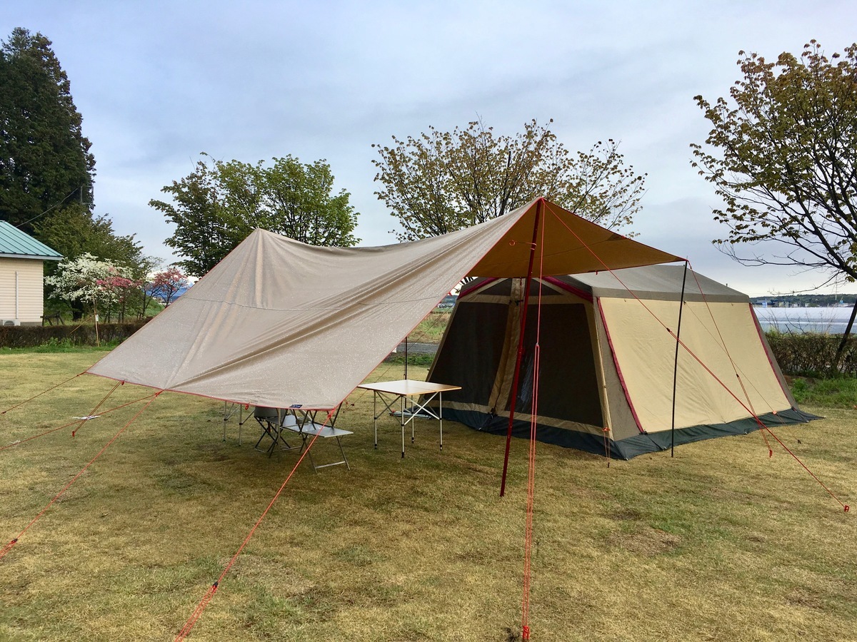 雨天用テント タープを考える 残念キャンプでごめんなさいっ
